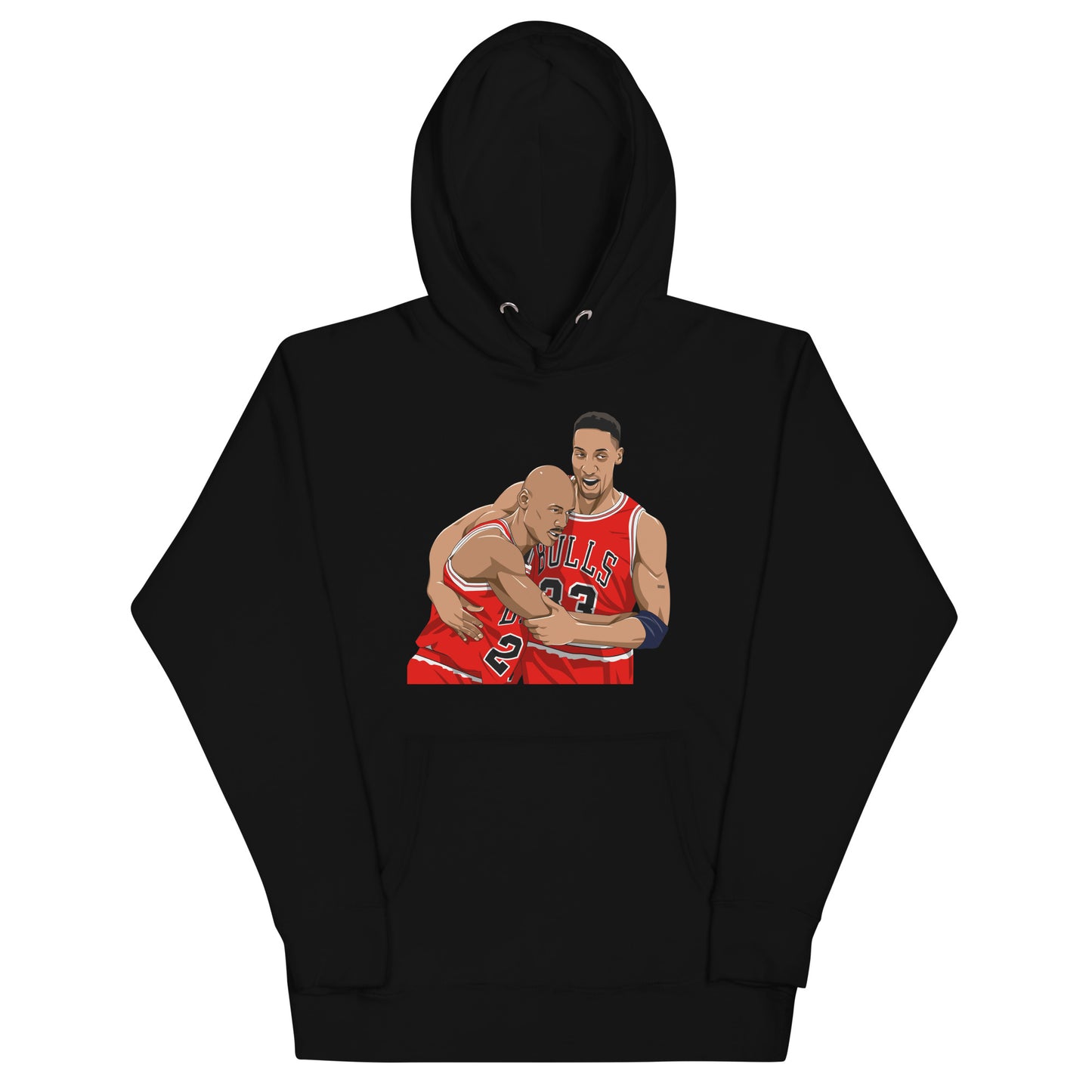 Michael Jordan and Scottie Pippen - "Flu Game" hoodie