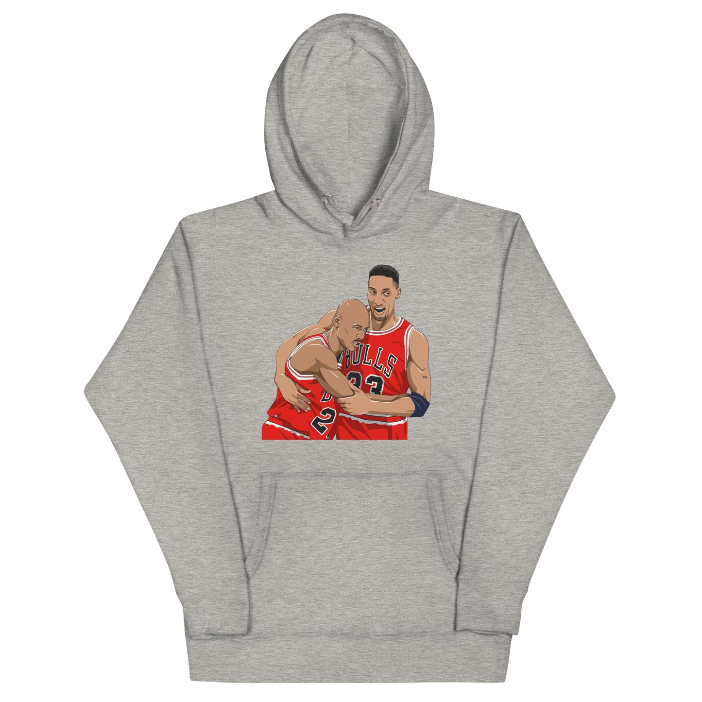 Michael Jordan and Scottie Pippen - "Flu Game" hoodie