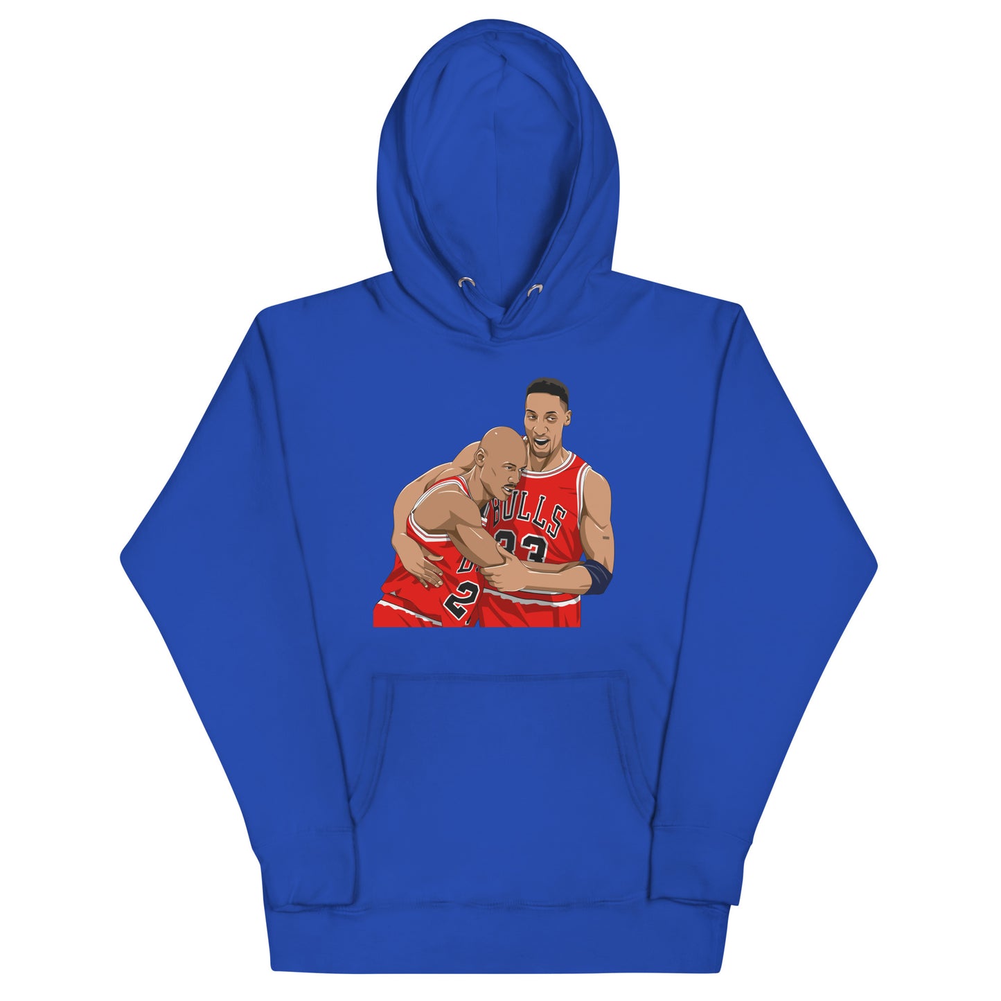 Michael Jordan and Scottie Pippen - "Flu Game" hoodie