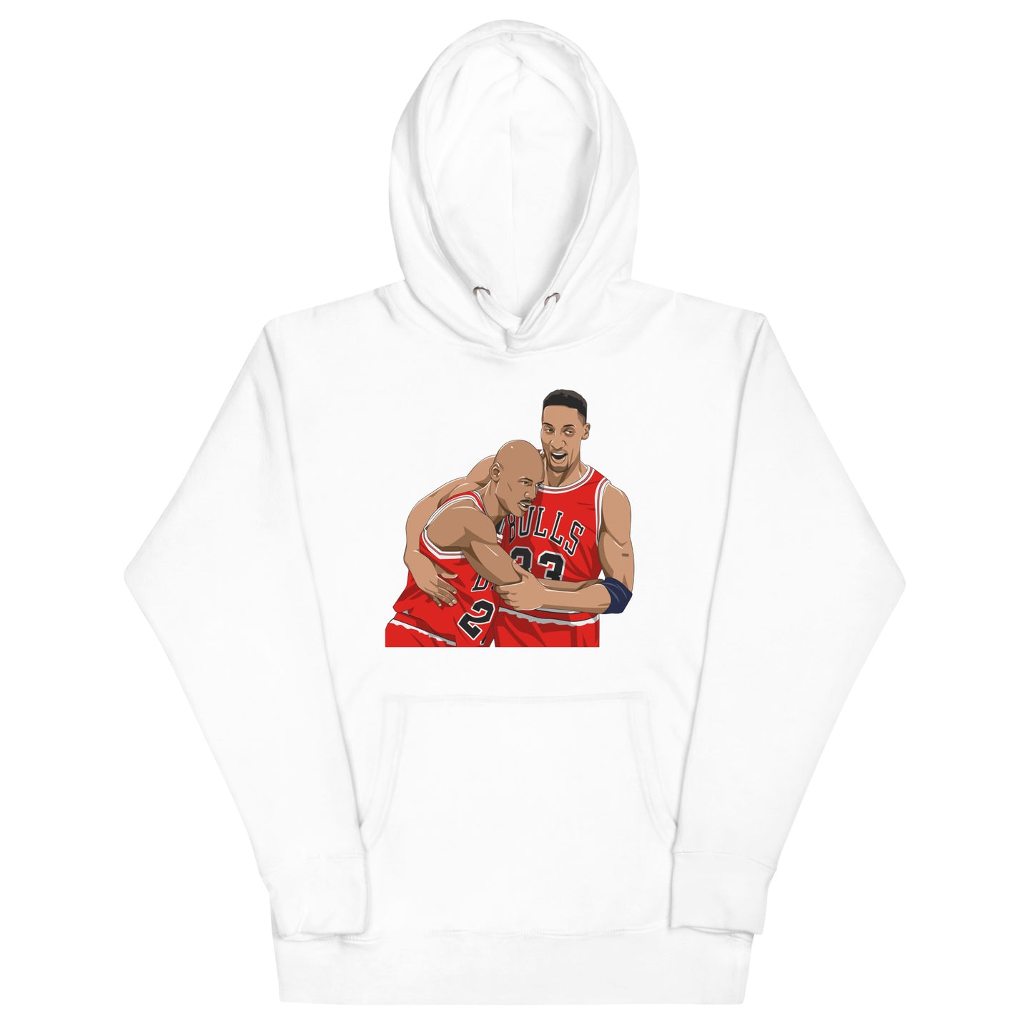 Michael Jordan and Scottie Pippen - "Flu Game" hoodie