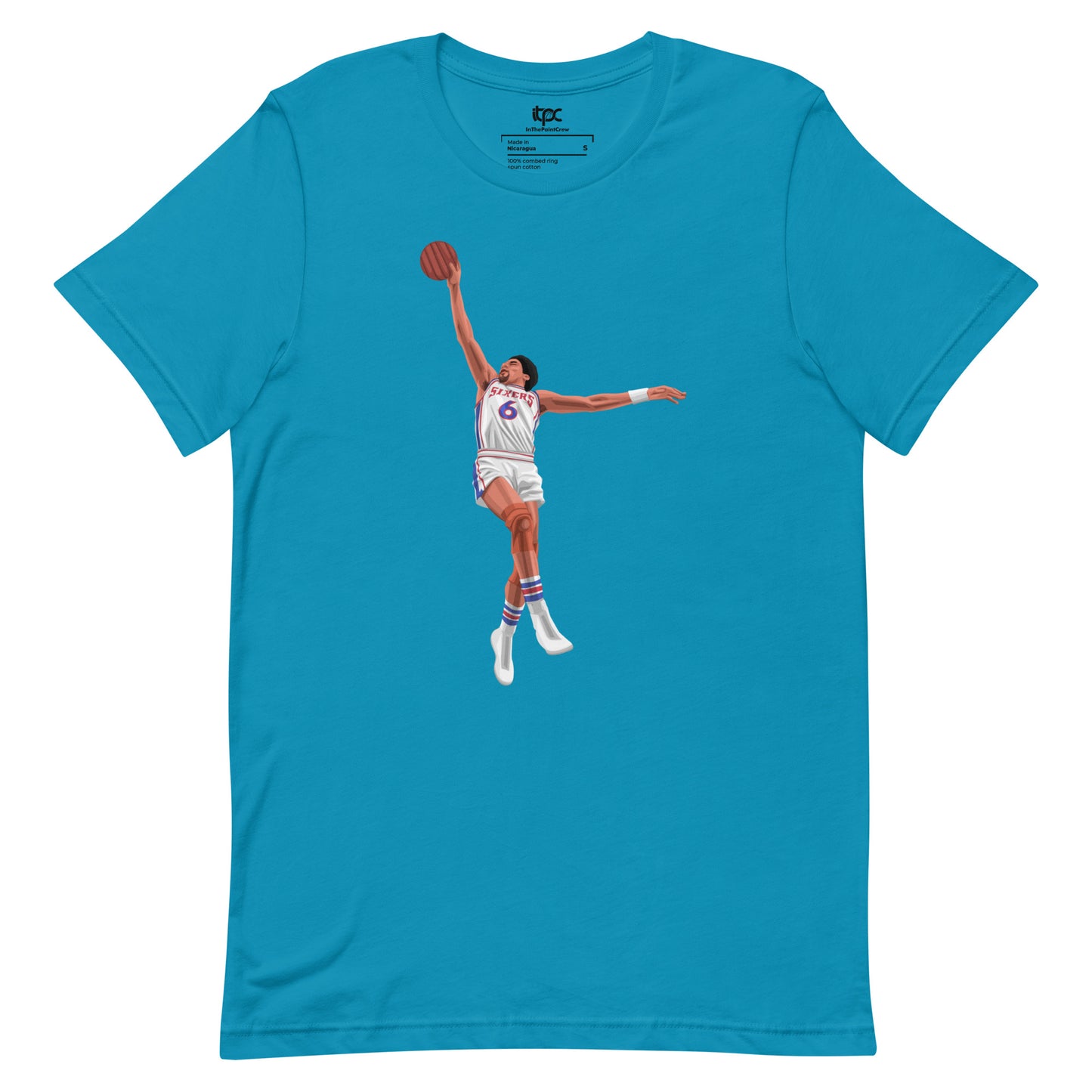 Julius "Dr. J" Erving - "Too Easy" t-shirt