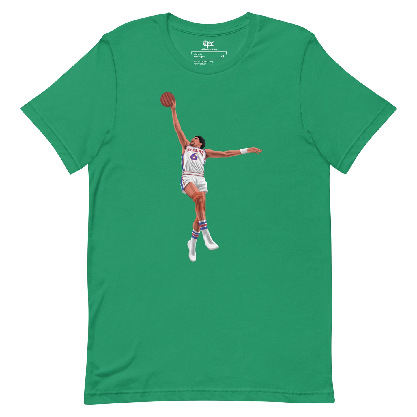 Julius "Dr. J" Erving - "Too Easy" t-shirt