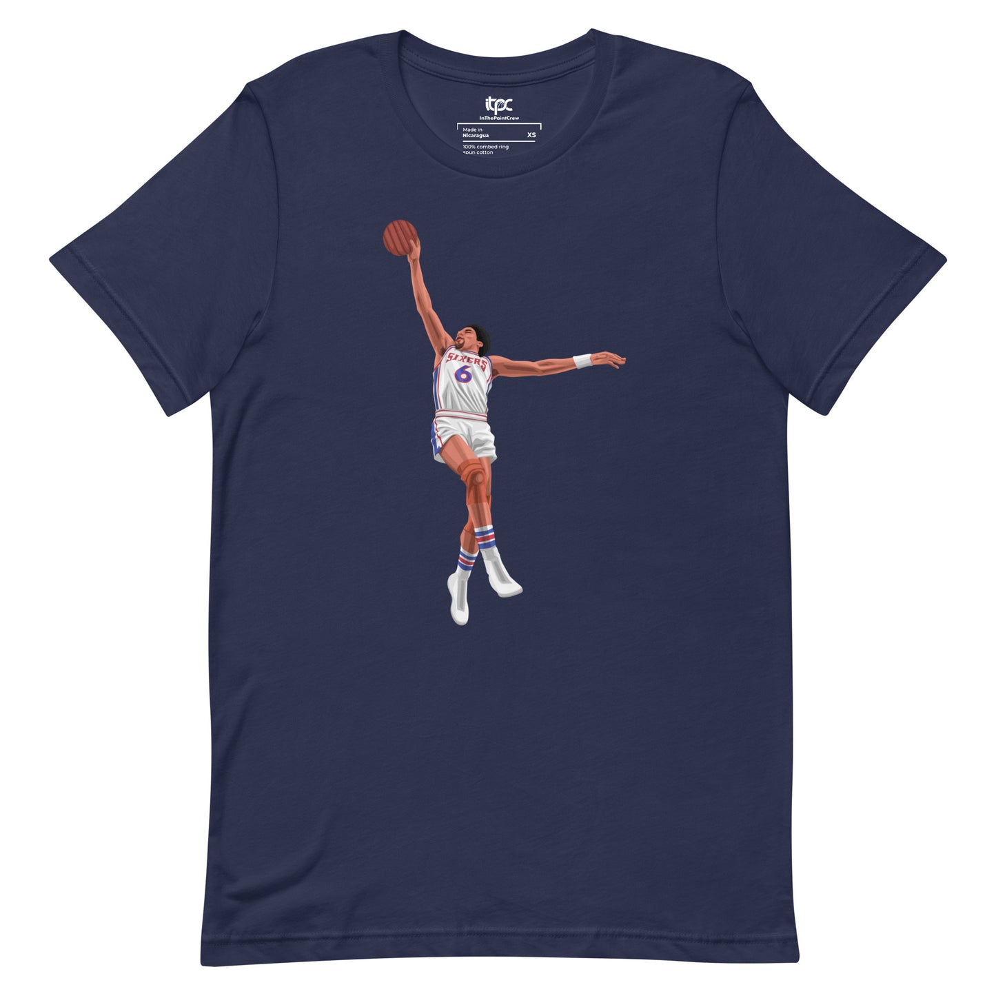 Julius "Dr. J" Erving - "Too Easy" t-shirt